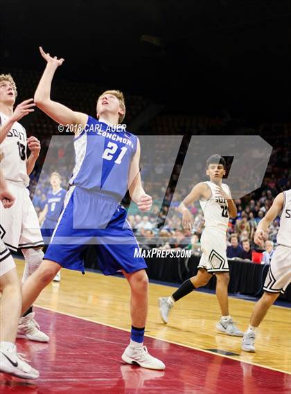 Thumbnail 2 in Longmont vs. Pueblo South (CHSAA 4A Final Four) photogallery.