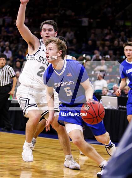 Thumbnail 2 in Longmont vs. Pueblo South (CHSAA 4A Final Four) photogallery.