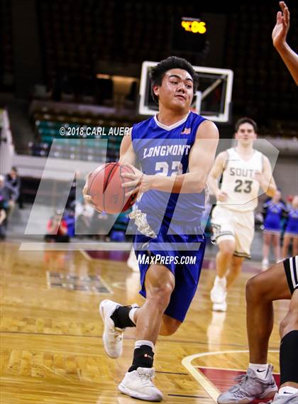 Thumbnail 2 in Longmont vs. Pueblo South (CHSAA 4A Final Four) photogallery.