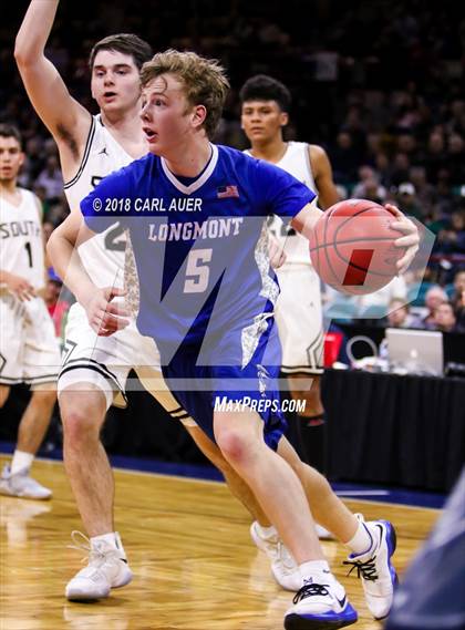 Thumbnail 3 in Longmont vs. Pueblo South (CHSAA 4A Final Four) photogallery.