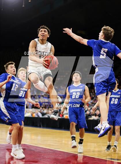 Thumbnail 1 in Longmont vs. Pueblo South (CHSAA 4A Final Four) photogallery.