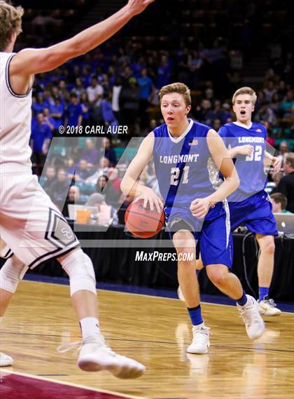 Thumbnail 1 in Longmont vs. Pueblo South (CHSAA 4A Final Four) photogallery.