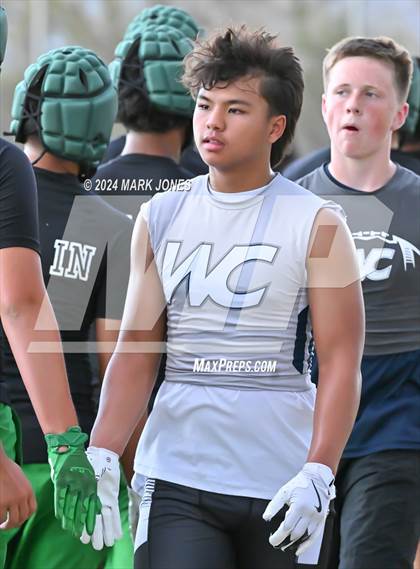 Thumbnail 1 in Willow Canyon vs. St. Mary's (Canyon View 7on7 Tournament) photogallery.