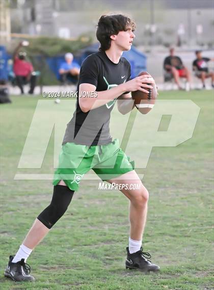 Thumbnail 1 in Willow Canyon vs. St. Mary's (Canyon View 7on7 Tournament) photogallery.