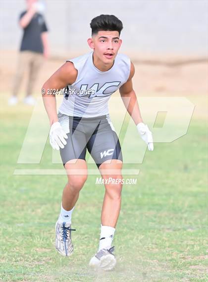 Thumbnail 3 in Willow Canyon vs. St. Mary's (Canyon View 7on7 Tournament) photogallery.