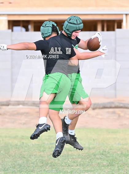 Thumbnail 2 in Willow Canyon vs. St. Mary's (Canyon View 7on7 Tournament) photogallery.