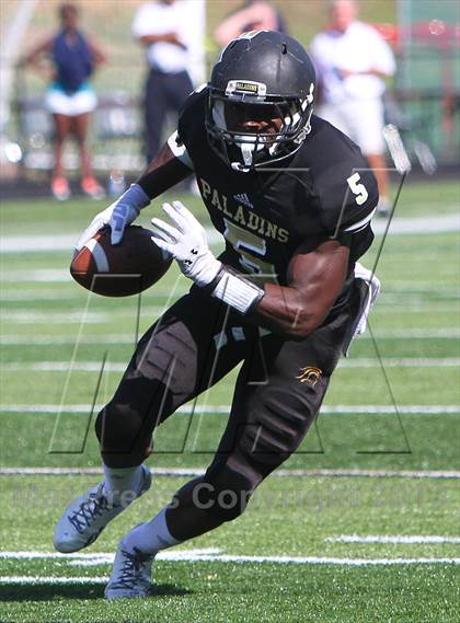 Thumbnail 2 in Gilman @ Paramus Catholic (I-95 New Jersey Football Classic) photogallery.