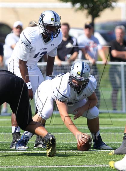 Thumbnail 3 in Gilman @ Paramus Catholic (I-95 New Jersey Football Classic) photogallery.