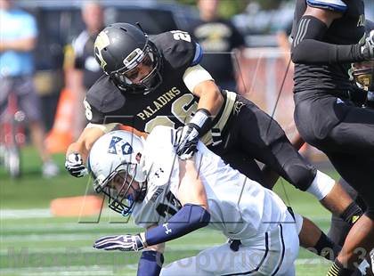 Thumbnail 3 in Gilman @ Paramus Catholic (I-95 New Jersey Football Classic) photogallery.