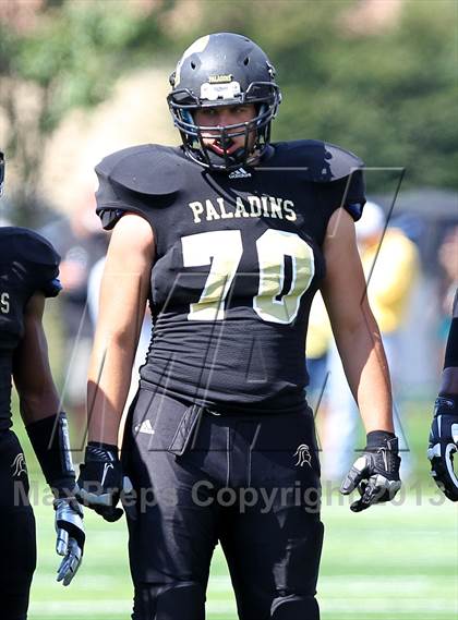 Thumbnail 2 in Gilman @ Paramus Catholic (I-95 New Jersey Football Classic) photogallery.