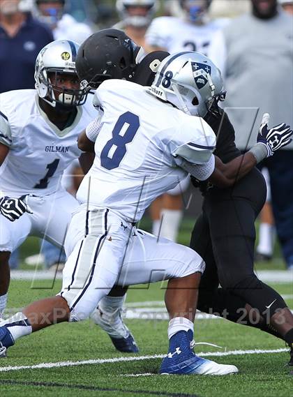 Thumbnail 2 in Gilman @ Paramus Catholic (I-95 New Jersey Football Classic) photogallery.
