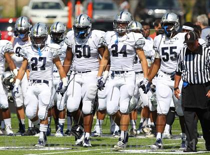 Thumbnail 2 in Gilman @ Paramus Catholic (I-95 New Jersey Football Classic) photogallery.