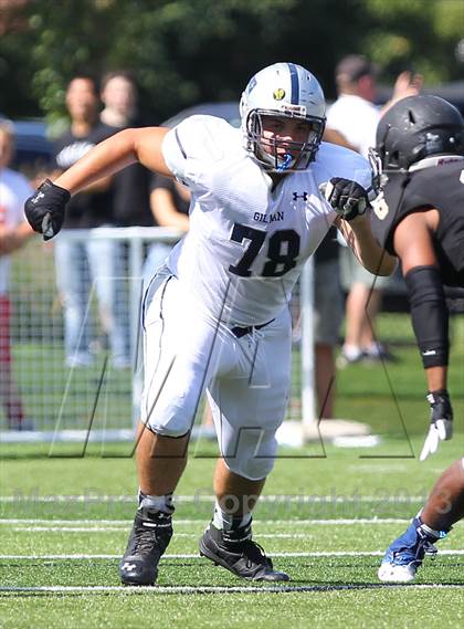 Thumbnail 1 in Gilman @ Paramus Catholic (I-95 New Jersey Football Classic) photogallery.