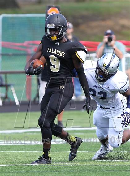 Thumbnail 1 in Gilman @ Paramus Catholic (I-95 New Jersey Football Classic) photogallery.