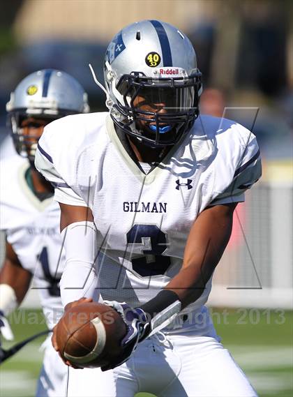Thumbnail 1 in Gilman @ Paramus Catholic (I-95 New Jersey Football Classic) photogallery.