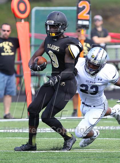 Thumbnail 2 in Gilman @ Paramus Catholic (I-95 New Jersey Football Classic) photogallery.