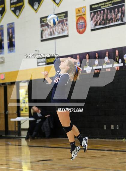 Thumbnail 3 in University Liggett vs. Detroit Cristo Rey (MHSAA Regional Semifinal) photogallery.