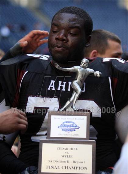 Thumbnail 3 in Cedar Hill vs. Wylie (Texas 5A D2 Quarterfinal) photogallery.