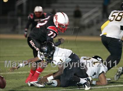 Thumbnail 1 in View Park vs. Animo South Los Angeles (CIF LA City Section D3 Final) photogallery.
