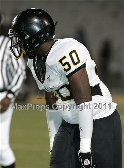 Thumbnail 1 in View Park vs. Animo South Los Angeles (CIF LA City Section D3 Final) photogallery.