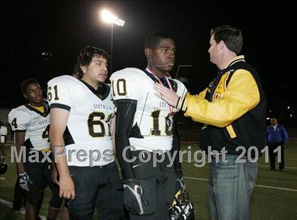 Thumbnail 1 in View Park vs. Animo South Los Angeles (CIF LA City Section D3 Final) photogallery.