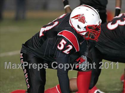 Thumbnail 2 in View Park vs. Animo South Los Angeles (CIF LA City Section D3 Final) photogallery.