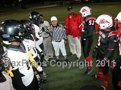 Thumbnail 1 in View Park vs. Animo South Los Angeles (CIF LA City Section D3 Final) photogallery.