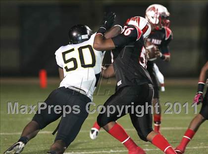 Thumbnail 1 in View Park vs. Animo South Los Angeles (CIF LA City Section D3 Final) photogallery.