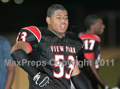 Thumbnail 3 in View Park vs. Animo South Los Angeles (CIF LA City Section D3 Final) photogallery.