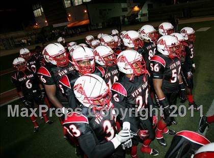 Thumbnail 1 in View Park vs. Animo South Los Angeles (CIF LA City Section D3 Final) photogallery.