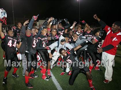 Thumbnail 2 in View Park vs. Animo South Los Angeles (CIF LA City Section D3 Final) photogallery.
