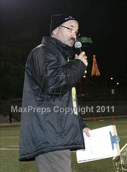 Thumbnail 2 in View Park vs. Animo South Los Angeles (CIF LA City Section D3 Final) photogallery.