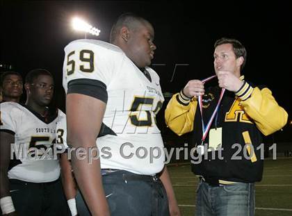 Thumbnail 2 in View Park vs. Animo South Los Angeles (CIF LA City Section D3 Final) photogallery.