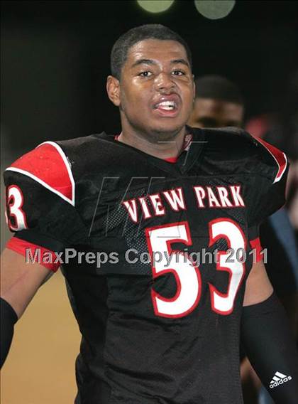 Thumbnail 2 in View Park vs. Animo South Los Angeles (CIF LA City Section D3 Final) photogallery.