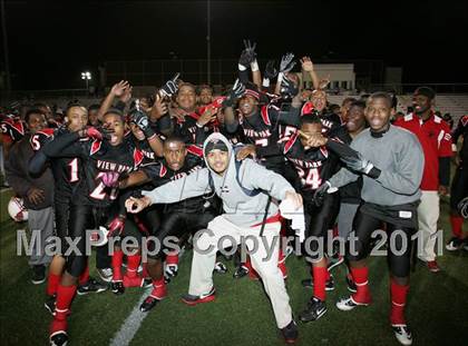 Thumbnail 1 in View Park vs. Animo South Los Angeles (CIF LA City Section D3 Final) photogallery.