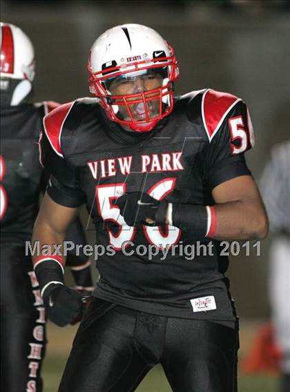 Thumbnail 3 in View Park vs. Animo South Los Angeles (CIF LA City Section D3 Final) photogallery.