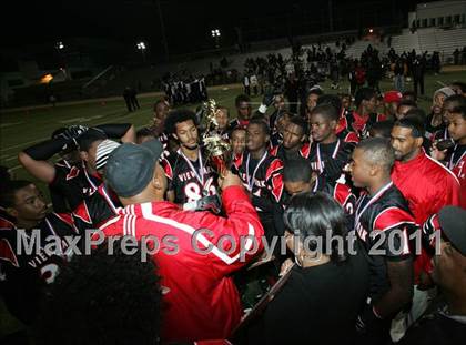 Thumbnail 2 in View Park vs. Animo South Los Angeles (CIF LA City Section D3 Final) photogallery.