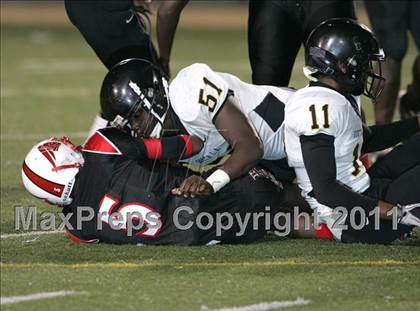 Thumbnail 1 in View Park vs. Animo South Los Angeles (CIF LA City Section D3 Final) photogallery.