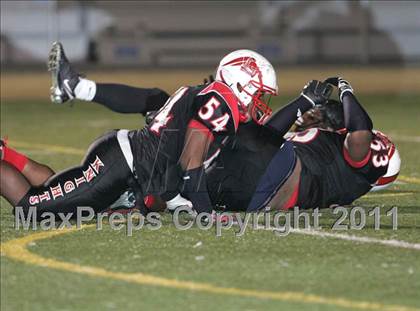 Thumbnail 2 in View Park vs. Animo South Los Angeles (CIF LA City Section D3 Final) photogallery.