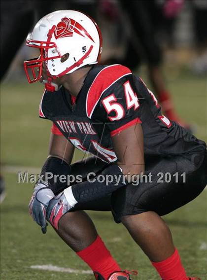 Thumbnail 1 in View Park vs. Animo South Los Angeles (CIF LA City Section D3 Final) photogallery.