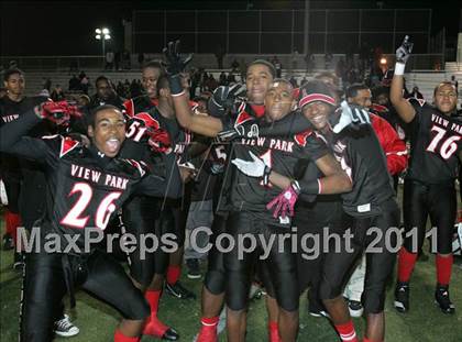 Thumbnail 2 in View Park vs. Animo South Los Angeles (CIF LA City Section D3 Final) photogallery.