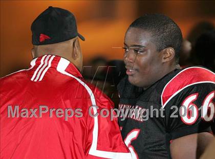 Thumbnail 3 in View Park vs. Animo South Los Angeles (CIF LA City Section D3 Final) photogallery.