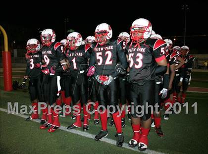 Thumbnail 3 in View Park vs. Animo South Los Angeles (CIF LA City Section D3 Final) photogallery.