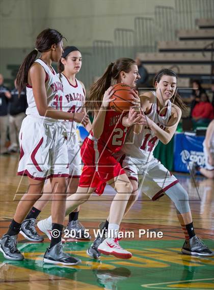 Thumbnail 2 in Jamesville-DeWitt vs. Albertus Magnus (NYSPHSAA Class A Semifinal) photogallery.