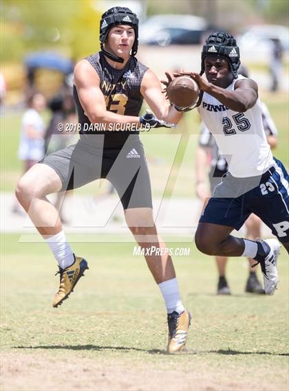 Thumbnail 1 in Pinnacle vs. Saguaro (GBAC 7-on-7) photogallery.