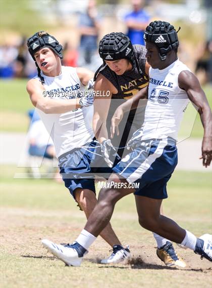 Thumbnail 1 in Pinnacle vs. Saguaro (GBAC 7-on-7) photogallery.