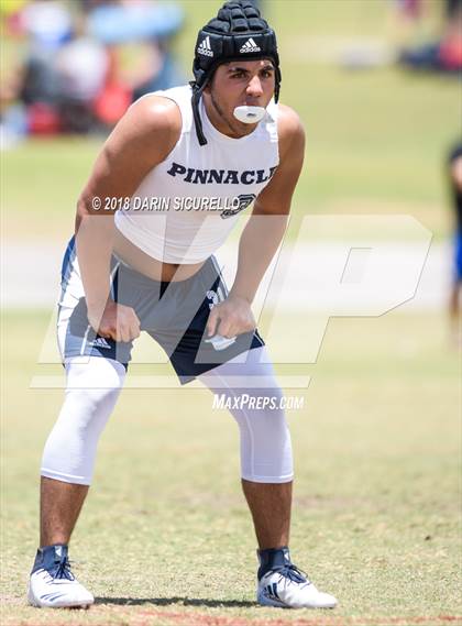 Thumbnail 3 in Pinnacle vs. Saguaro (GBAC 7-on-7) photogallery.