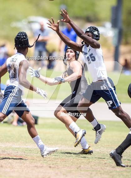 Thumbnail 3 in Pinnacle vs. Saguaro (GBAC 7-on-7) photogallery.