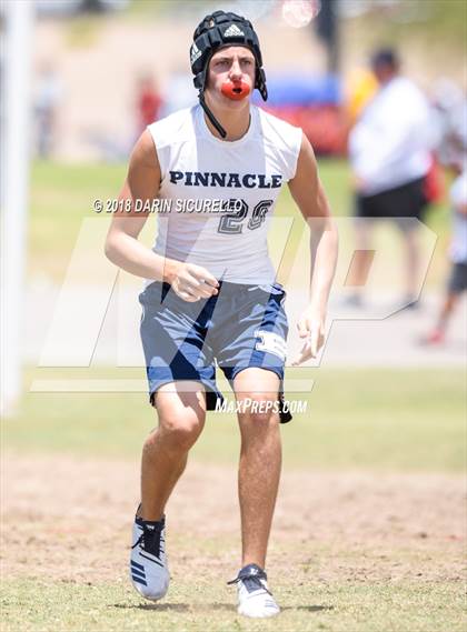 Thumbnail 1 in Pinnacle vs. Saguaro (GBAC 7-on-7) photogallery.