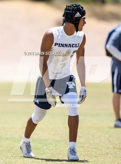 Thumbnail 2 in Pinnacle vs. Saguaro (GBAC 7-on-7) photogallery.